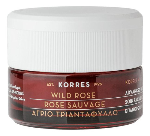 Korres Wild Rose Creme Clareador Noturno 40m