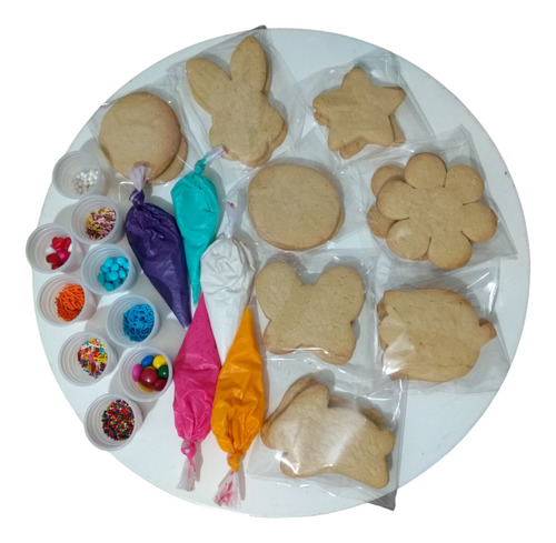 Kit Grande De Galletas Dia Del Niño Para Decorar !!!!!