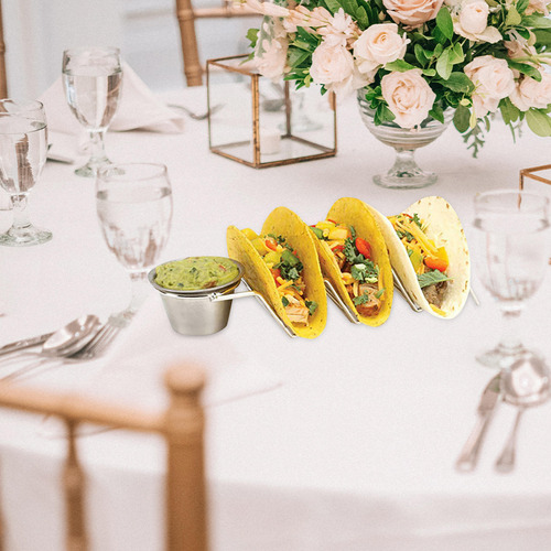 Soporte Para Tacos Reutilizable Para Restaurante, Tortillas