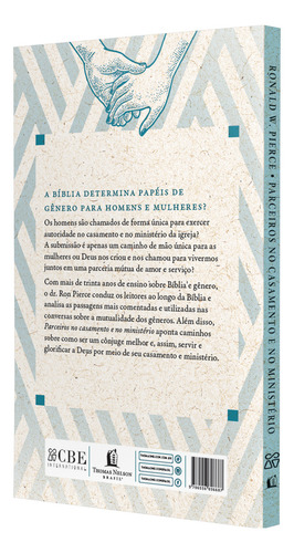 Parceiros No Casamento E No Ministério, De Ronald W. Pierce. Editora Thomas Nelson Brasil, Capa Mole Em Português