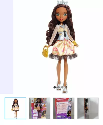 Lote Ever After High: Lizzie Hearts + Justine Dancer