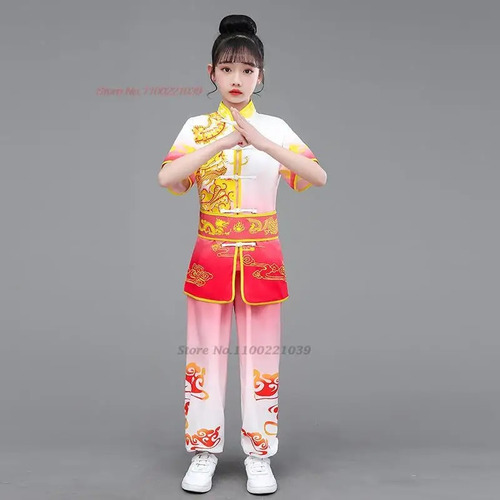 Camisa Para Niño, Disfraz De Kung-fu, Traje De Dragón Y Wush