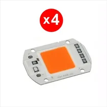 Comprar Pack 4 Led Full Spectrum Smart Driver 220v 50w Cultivo Grow