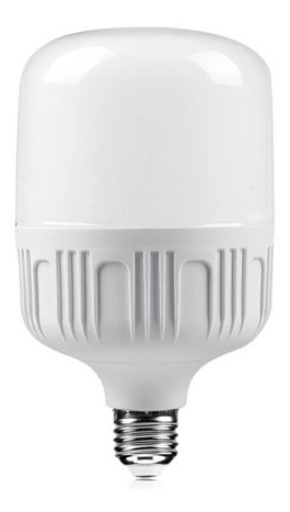 Bombillo Led Tipo Domo 40w 85-265v 6500k E27 C/adapt A E40