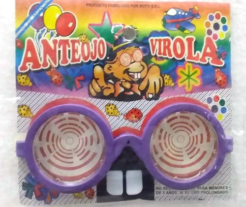 Anteojo Virola Nerd Loco - 5 Soles Cotillón