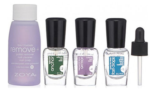 Esmalte Par Uñas Kit De Manicura Zoya Mini Color Lock Syste