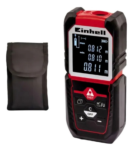 Medidor De Distancia Laser Tc-ld 50 Einhell