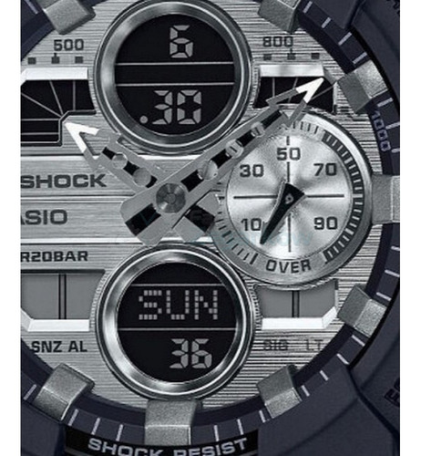 Relógio Casio G-shock Ga-140gm-1a1dr + Garantia + Nfe Ga140