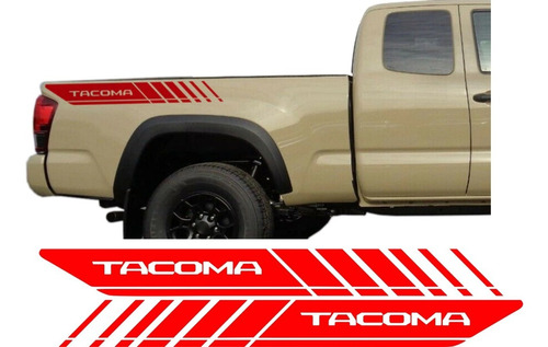 Sticker Calca De Batea Toyota Tacoma