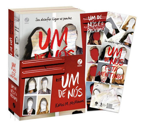 Kit Um De Nós (acompanha Marcadores), De Mcmanus, Karen M.. Editora Galera Record, Capa Mole Em Português