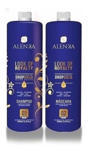 Imagem 1 de 6 de Kit Progressiva Alenka Look Sem Formol Original