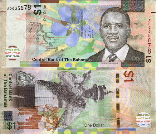 Bahamas - Fn. 227 - P.77 - 1 Dolar - Polimero - 2017 - Unc.
