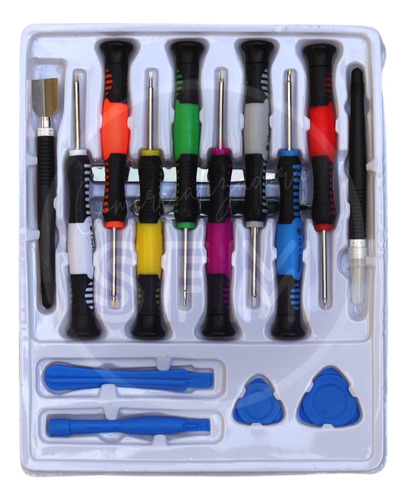 Kit Desarmadores Precision Reparacion 16 Pz Celular Tablet