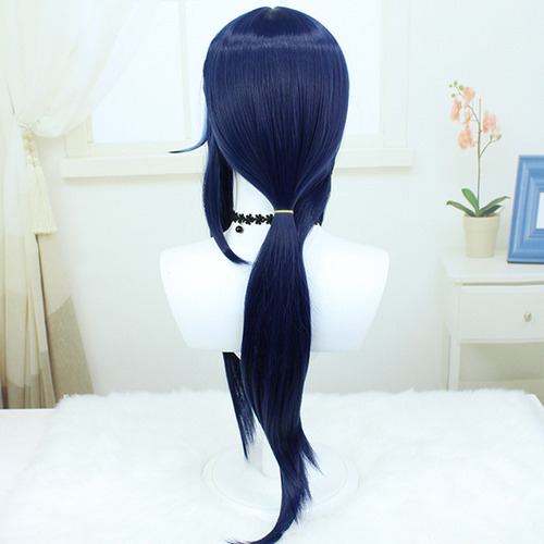 80cm Game Anime Clorinde Cosplay Long Wig