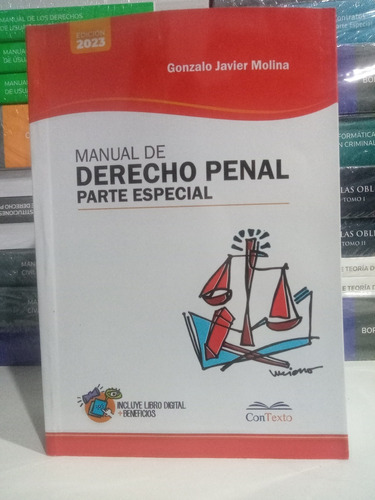 Molina / Manual De Derecho Penal Parte Especial Oferta!!!