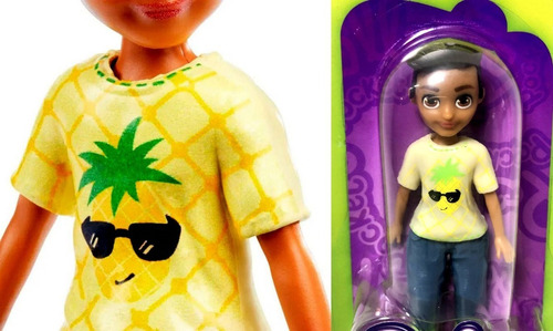 Imagem 2 de 4 de Mini Boneco Nicolas Wells Menino Da Polly Pocket Original