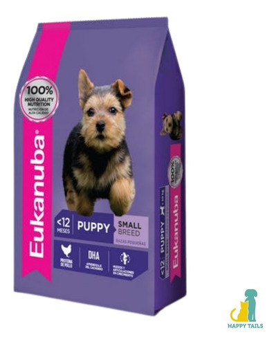 Eukanuba Puppy Small X 15 Kg - Happy Tails