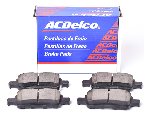 Pastillas De Freno Chevrolet Cruze Trasero Acdelco 19380535