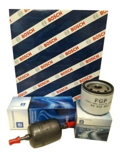 Kit Filtro Aire Nafta Aceite Orig Chevrolet Astra 2.4 16v