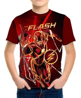 Camisa, Camisetas Dc Flash
