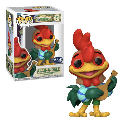Funko Pop Alan-a-dale #1510 Bam! Robin Hood Disney