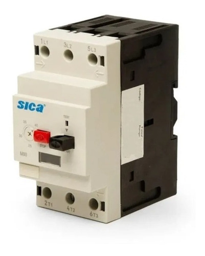 Guardamotor Protector M80 Trifasico Reg 25 A 40 Amp Sica