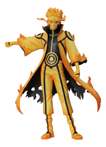 Estatua Coleccionable Naruto Uzumaki Modo Enlace Kurama Ews