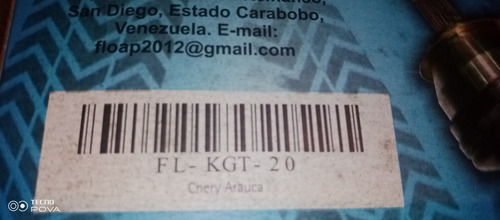 Kit De Trípode Kgt-20/ Chery Arauca - Lado Rueda 
