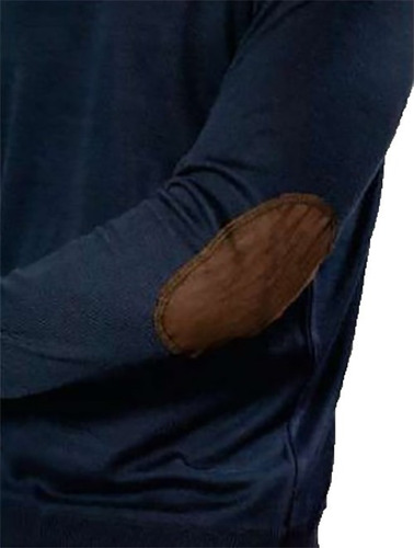 Imagen 5 de 6 de Sweater Hombre Pullover Abrigo Con Pitucones Escote O Y V