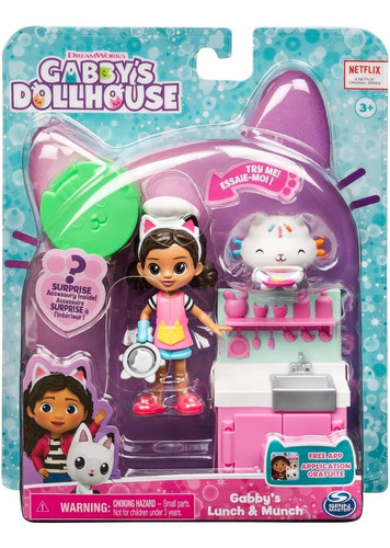 Casa De Muñecas Gabby Set De Juegos C/acc 36205 Mundotoys