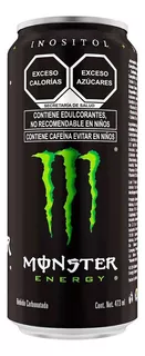 Bebida Energizante Monster Verde 473ml