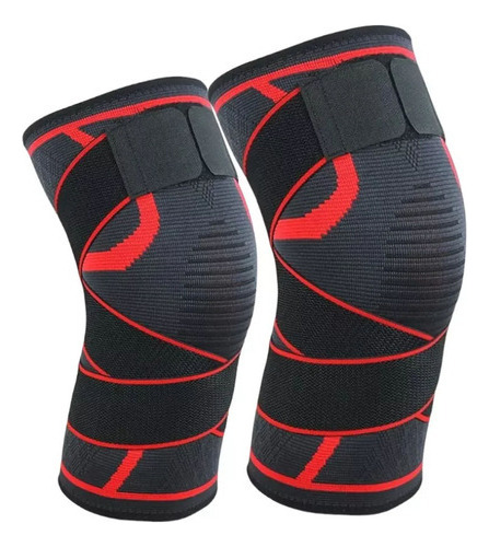 Deportiva Compresión De Elásticas Rodilleras De Par 1