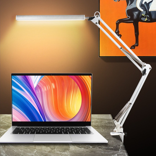 Lámpara De Escritorio Led Lámpara De Mesa Con Brazo