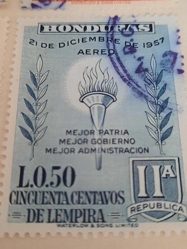 Estampillas Honduras       Mejor Patria         1213      A3