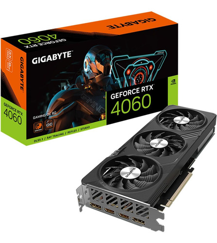 Tarjeta De Video Gigabyte Geforce Rtx 4060 Gaming Oc 8gb