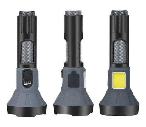 Lanterna Led Potente Cob Cree Recarregável Usb