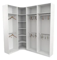 Comprar Kit Closet Modulado M196 Arara Colmeia Closet Quarto Mdf