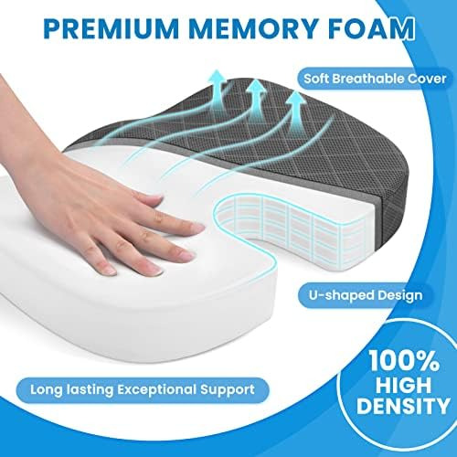 Cojín De Asiento Cojín De Espuma Viscoelástica Para Silla