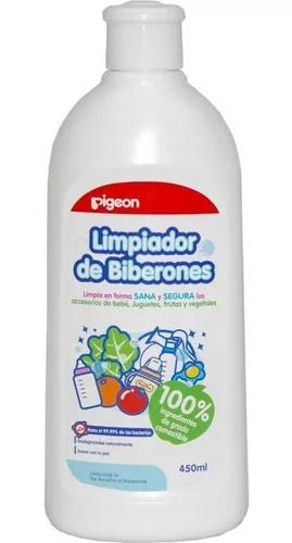 Pigeon Limpiador Biberones 100% Ingrediente Comestible 450ml