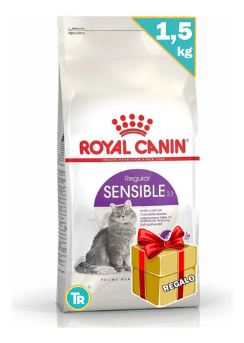 Comida Royal Canin Feline Sensible 33 - 1,5 Kg + Obsequio