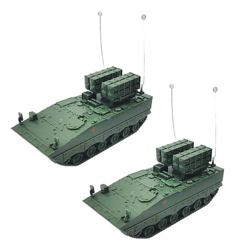 2 X 4 X 4d 1/72, Modelo De Tanque De China, Modelo Ensamblad