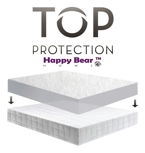 Imagen 2 de 3 de Protector Colchón Blanco Soft Doble