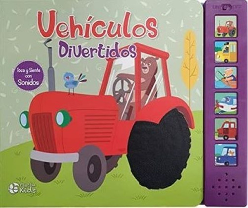 Vehículos Divertidos: 6 Botones Con Sonidos Plutón Kids