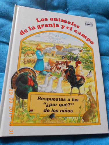 Libro Para Niños - Los Animales De La Granja - Ed. Norma