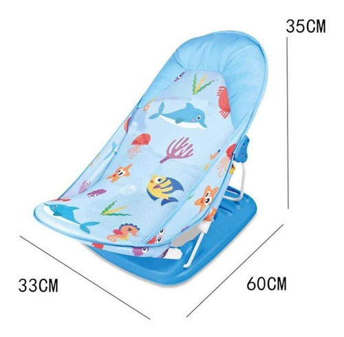 Imagen 3 de 3 de Hamaca De Baño Para Bebé Bañera Plegable Ibaby