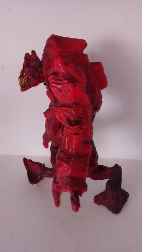 Figura Max Steel Elementor Roca Volcanica Rojo 2008 33cm (Usado)