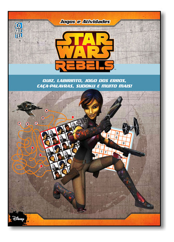 Star Wars Rebels - Jogos E Atividades 2, De David Woodroffe. Editora Coquetel, Capa Mole Em Português