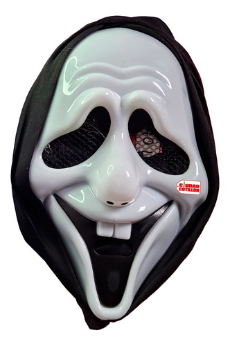 Máscara Careta Scream Túnica Divertido Disfraz Halloween -cc