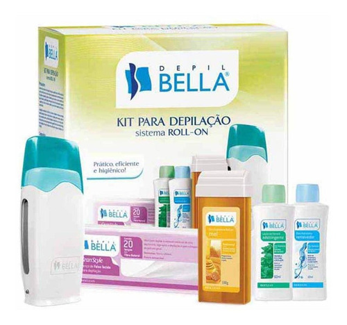 Kit Aparelho Depilação Depil Bella Bivolt