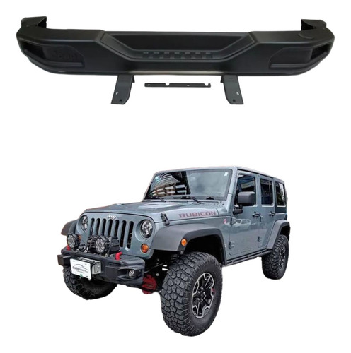 Defensa Trasera Jeep Wrangler Jk 2007 2008 10 Aniversario